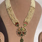 Meenakari Pendant Pearl Long Set VNN627