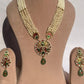 Meenakari Pendant Pearl Long Set VNN627