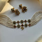 Pachi Kundan Pearl Choker Set VNN629