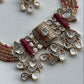 Beige Chauki Choker Set VNN643