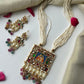 Shreenathji Pendant Jadau Set VNN655