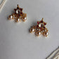 Flower Hanging Necklace Set VNN677