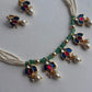 Lotus Hanging Necklace Set VNN688