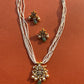 Pearl Bloom Pendant Set VNN690