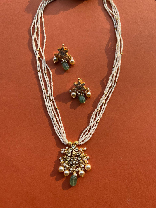 Pearl Bloom Pendant Set VNN690