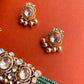 Moissanite Pearl Drop Pastel Choker Set VNN700