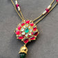 Padmarag Pendant Chain Set VNN713