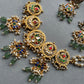 Multi Kamal Mayur Necklace Set VNN733