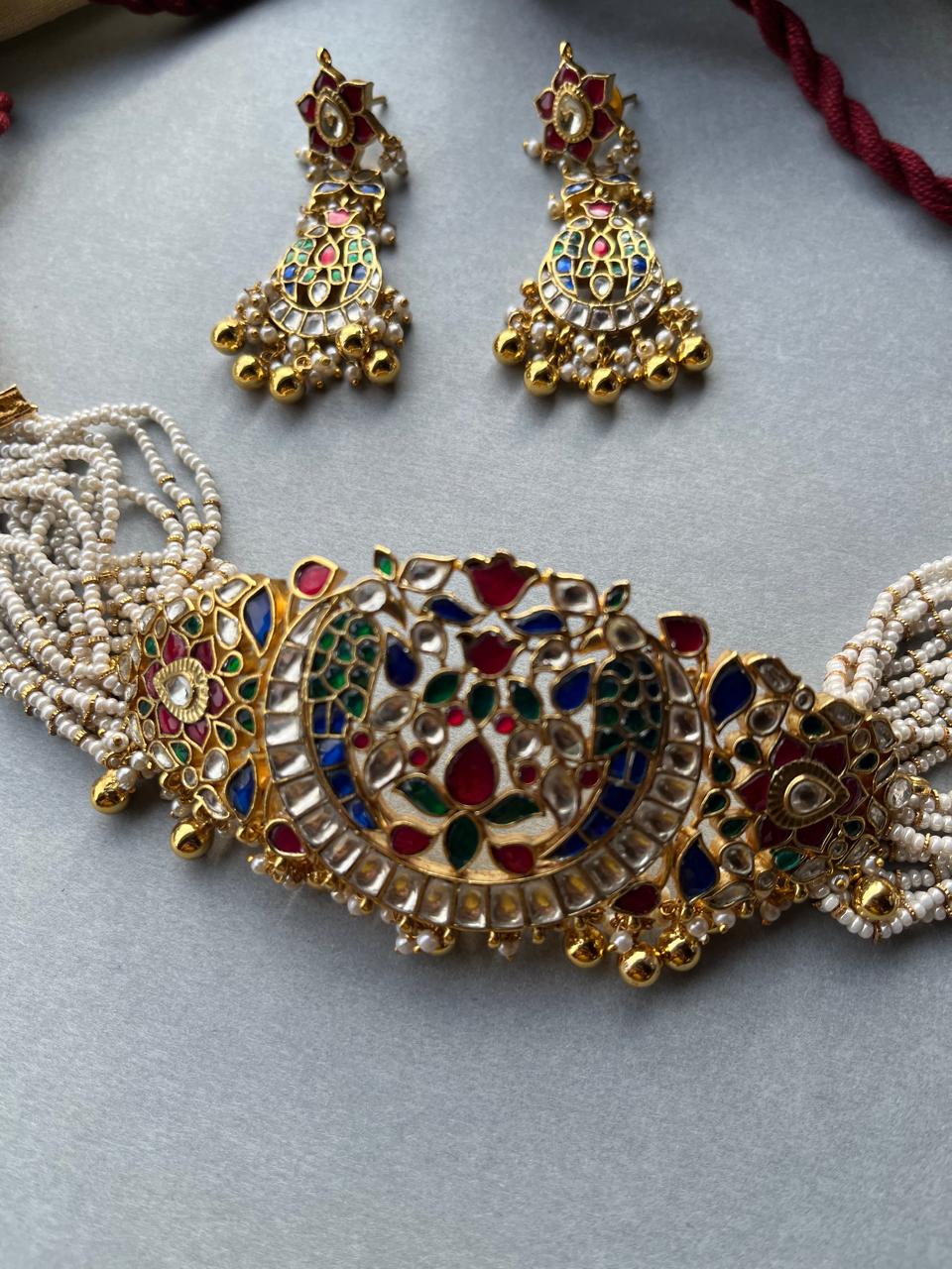 Ameera Kundan Choker set VNN738