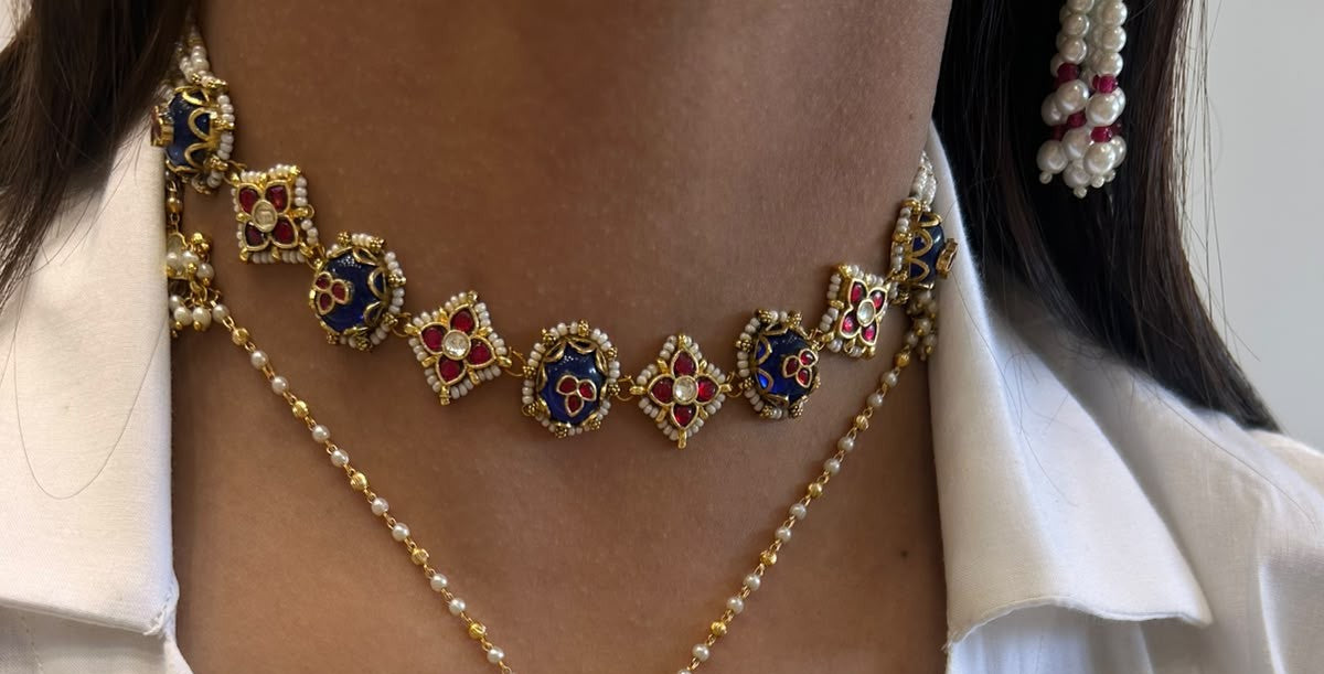 Neelam Chokar Necklace VNN747