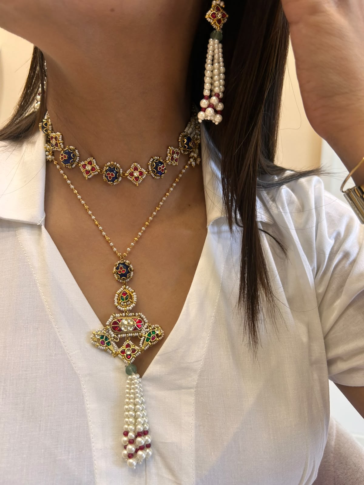 Neelam Chokar Necklace VNN747