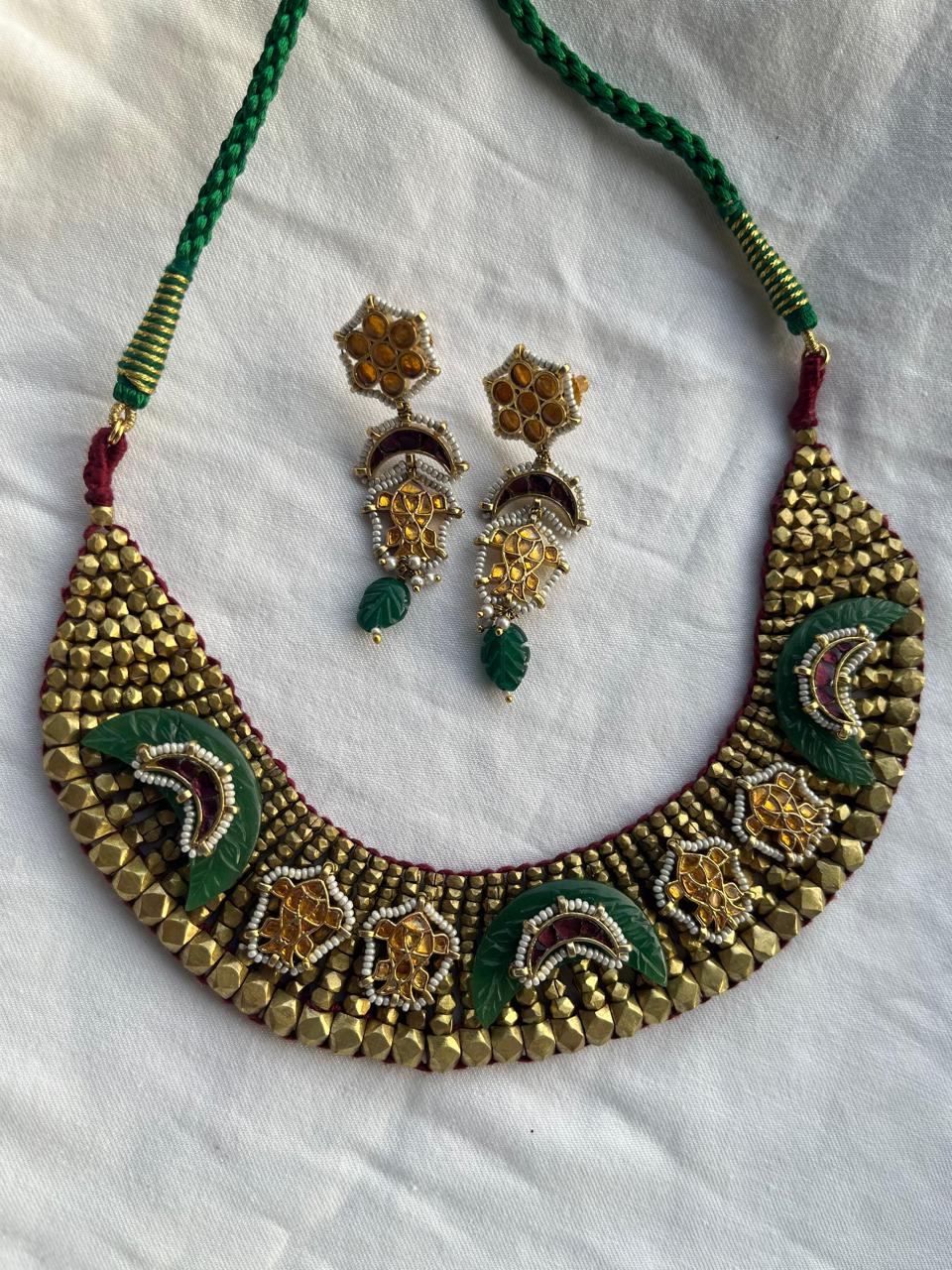 Chand Mina Vrunda Necklace Set VNN761