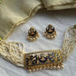 Blue Jadau Choker set VNN764