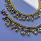 Red White Jadau Pearl Payal VNP008