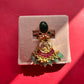 Long Finger Green Stone Jadau Ring VNR017