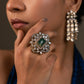Vintage Green Stone Ring VNR072