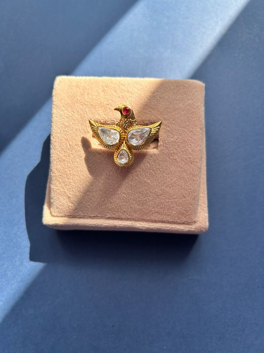 Bird Polki Ring VNR086