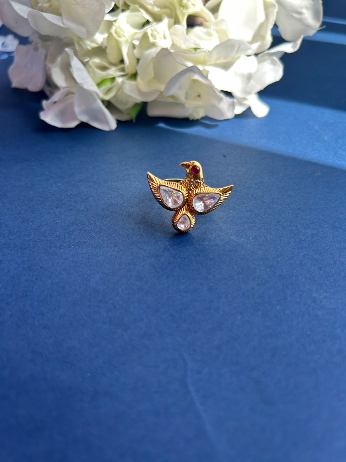 Bird Polki Ring VNR086