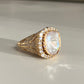 Cushion cut Halo Polki Ring VNR116