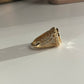 Cushion cut Halo Polki Ring VNR116