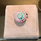 Meenakari Polki Ring VNR119