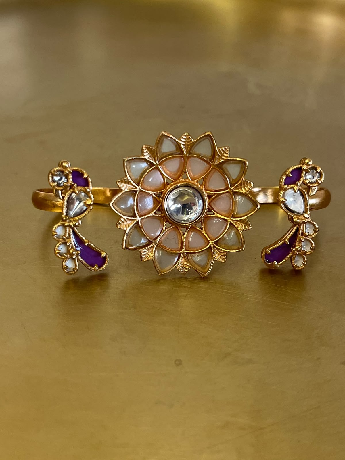 MOP Double Fingers Ring VNR121