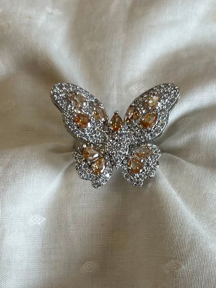 Butterfly Diamond Ring VNR124