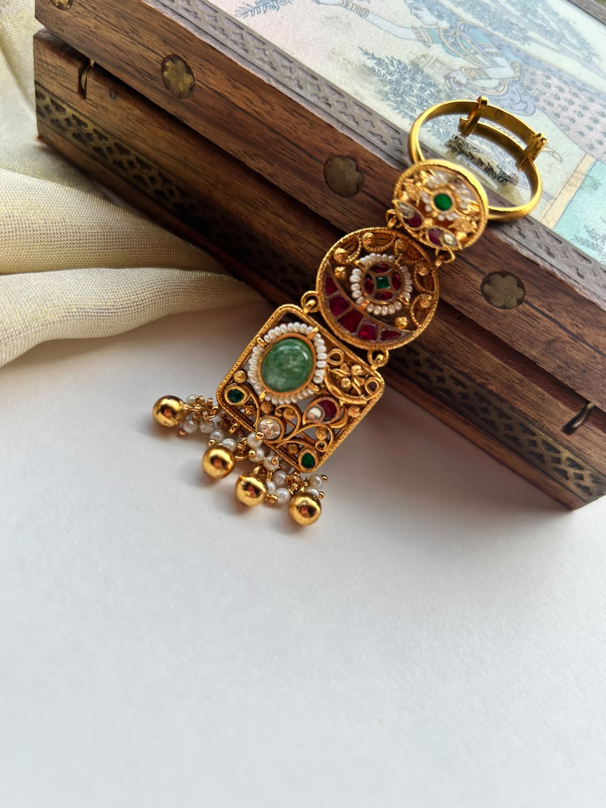 Antique Jadau Statement Ring VNR126