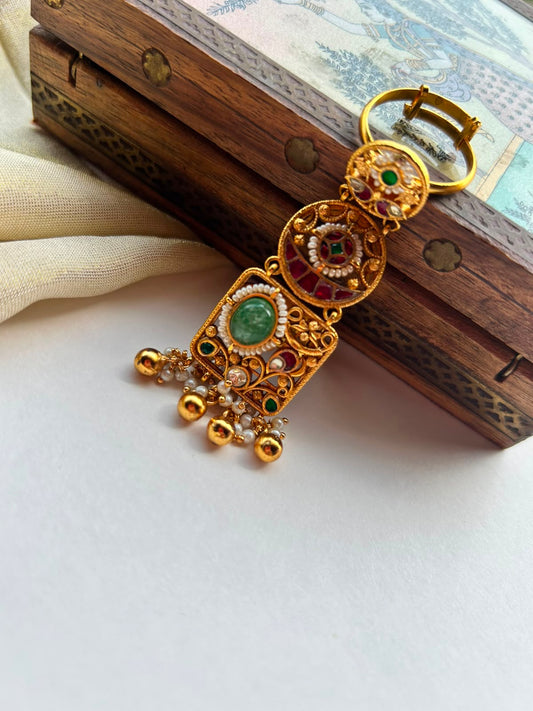 Antique Jadau Statement Ring VNR126