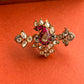 Dual Finger Mango Ring VNR142