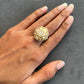 Floral Polki Ring VNR151