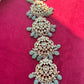 White Jadau Green Beads Juda VNJ009