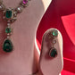 Victorian Emerald Polki Necklace Set- VNN631