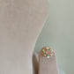Pastel Pink & Green Stone Polki Chokar Set- VNN405