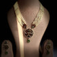 Meenakari Pendant Pearl Long Set VNN627