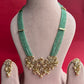 Peacock Green Rani Har Set - VNN653