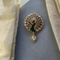 Peacock Polki Broach VNG009