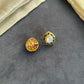 Green Pan Polki Earrings VNE363