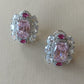 Sparkling Sapphire Diamond Studs VNE291
