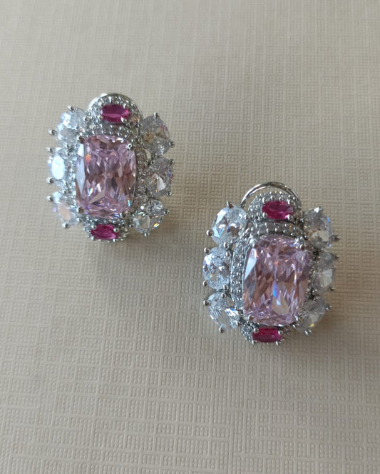 Sparkling Sapphire Diamond Studs VNE291