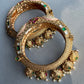 Antique Minakari Dulls Bangles- VNHN066