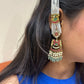 Multi Jadau Kanauti Earrings VNE263