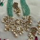 Peacock Green Rani Har Set - VNN653