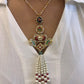 Neel Mayur Tassel Necklace Set VNN746